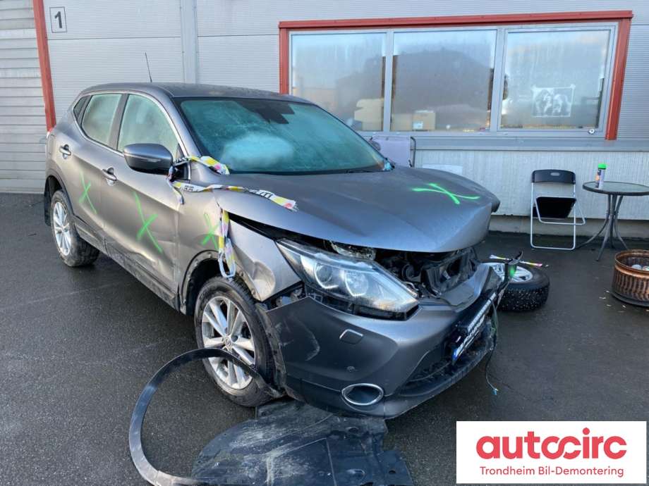 Nissan Qashqai 2014-2021 (Type II) , Motorkode: R9M, Girkassekode: 320104EA5E