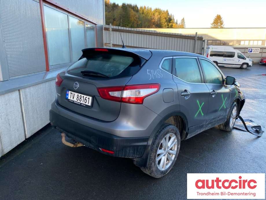 Nissan Qashqai 2014-2021 (Type II) , Motorkode: R9M, Girkassekode: 320104EA5E