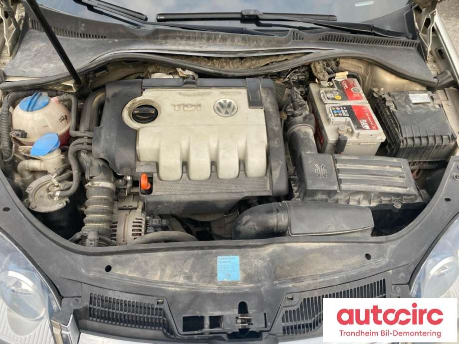 VW Golf V, STV 2007-2010 (JETTA) (JETTA), Motorkode: BLS, Girkassekode: 0A4 300 045