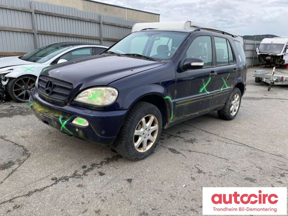 Mercedes ML 1997-2005 (W163) (W163), Motorkode: OM612.963, Girkassekode: 