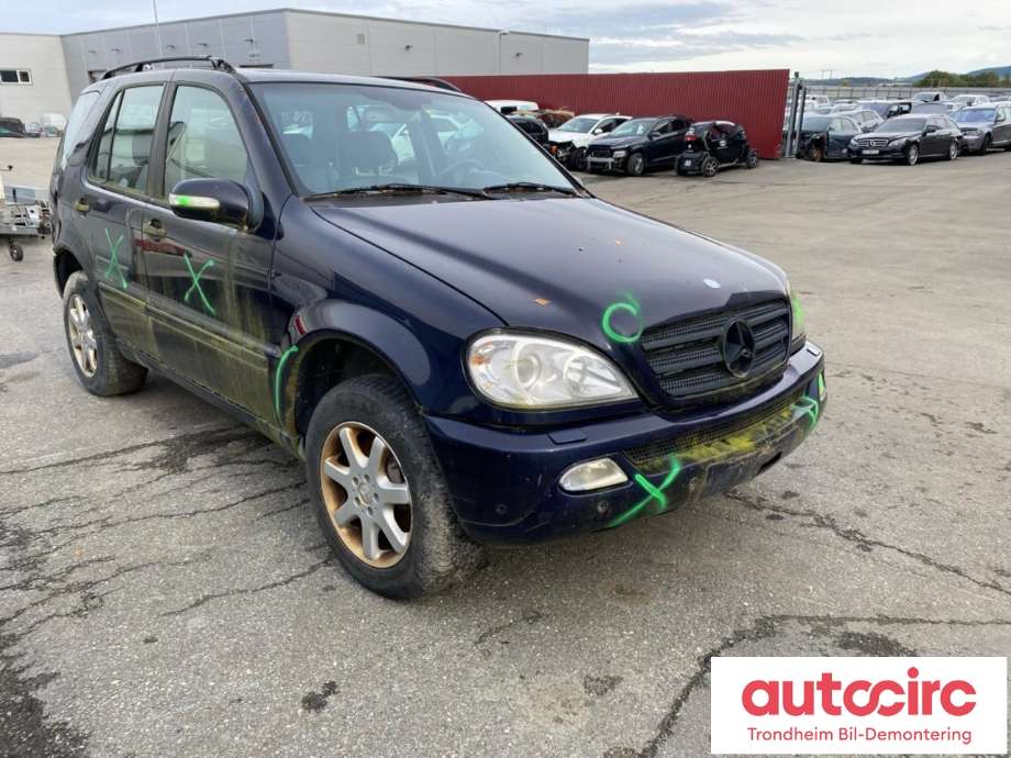 Mercedes ML 1997-2005 (W163) (W163), Motorkode: OM612.963, Girkassekode: 