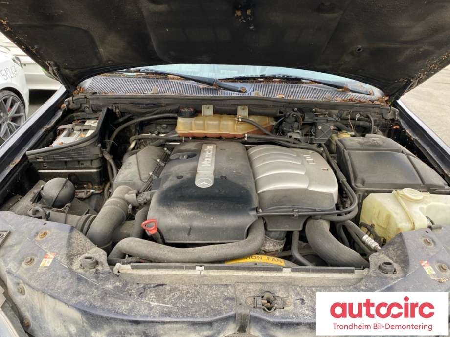 Mercedes ML 1997-2005 (W163) (W163), Motorkode: OM612.963, Girkassekode: 