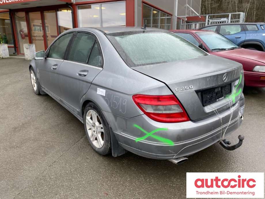 Mercedes C-Klasse 2007-2011 (Fase 1) (W204) (W204), Motorkode: 651.911, Girkassekode: 711.670