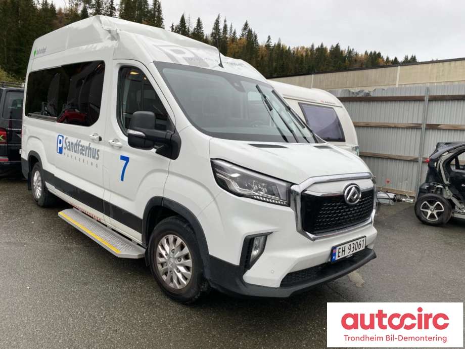 Maxus e-Deliver 9 2020-->> , Motorkode: TZ220XS001, Girkassekode: 