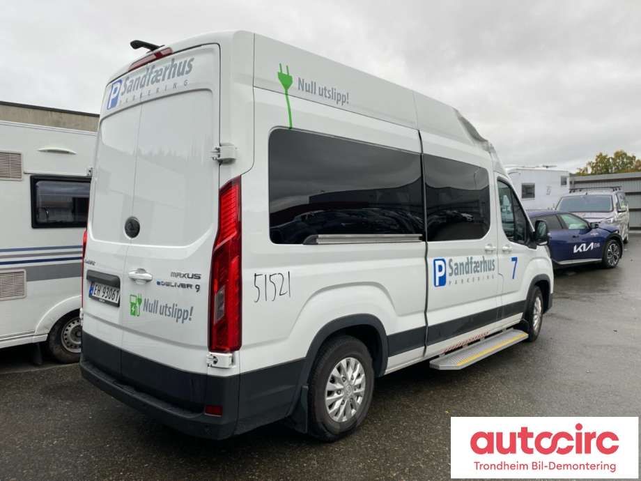 Maxus e-Deliver 9 2020-->> , Motorkode: TZ220XS001, Girkassekode: 