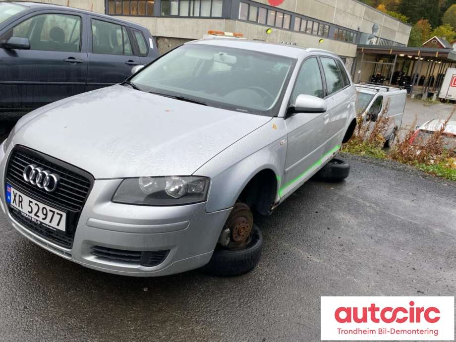 Audi A3 2003-2008 (Type II, Fase 1) , Motorkode: BLS, Girkassekode: JCR