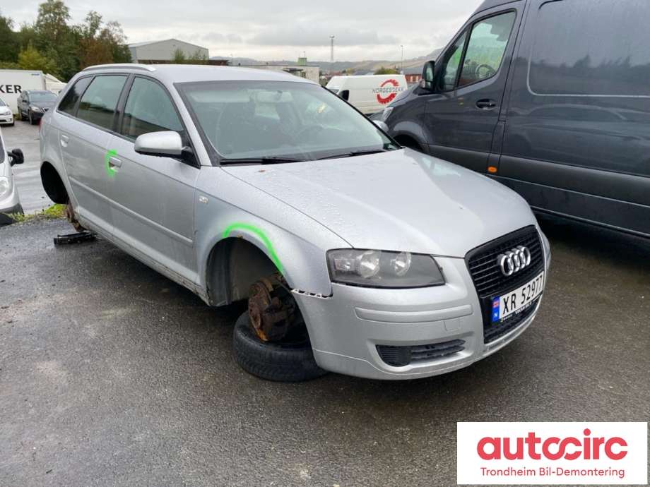 Audi A3 2003-2008 (Type II, Fase 1) , Motorkode: BLS, Girkassekode: JCR
