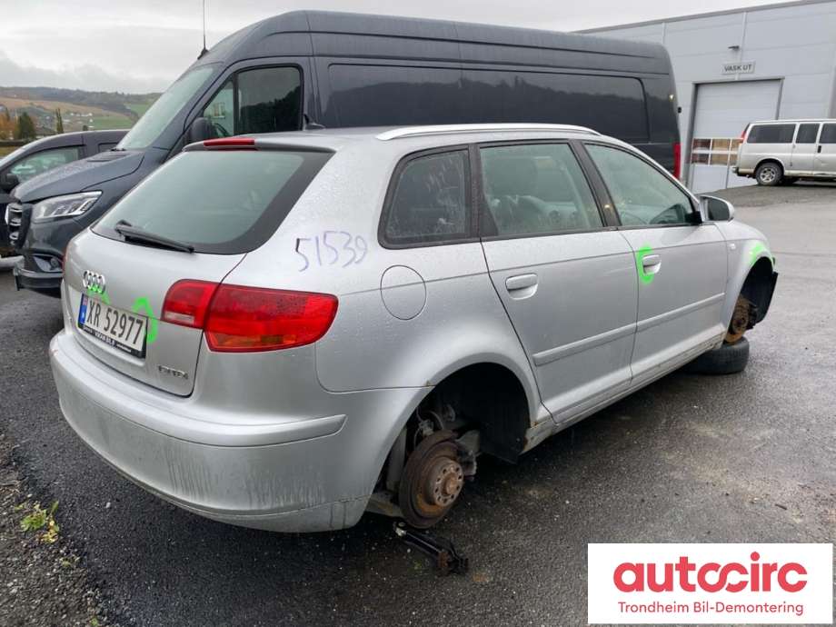 Audi A3 2003-2008 (Type II, Fase 1) , Motorkode: BLS, Girkassekode: JCR