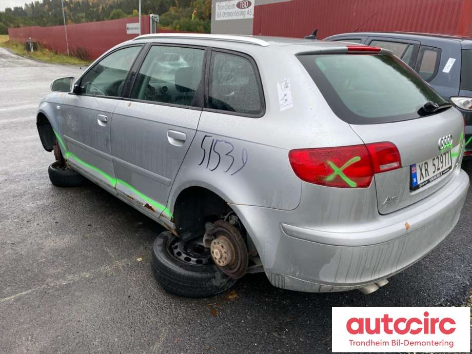 Audi A3 2003-2008 (Type II, Fase 1) , Motorkode: BLS, Girkassekode: JCR