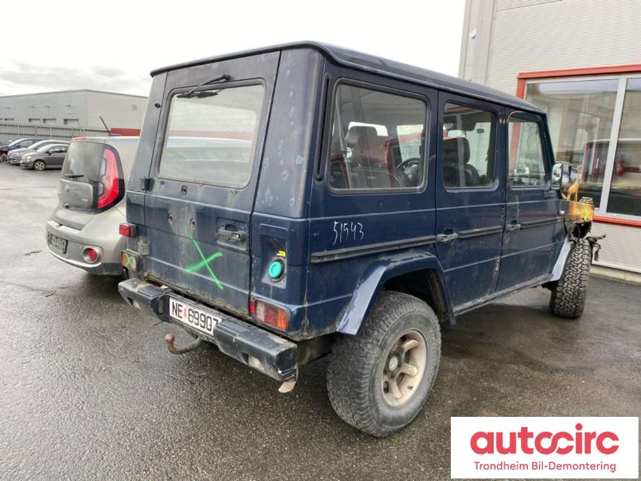 Mercedes G-Wagen 1990-->> (W463) (W463), Motorkode: OM602.942, Girkassekode: 717.445