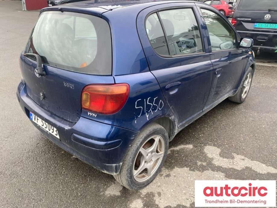 Toyota Yaris 2003-2005 (Type I, Fase 2) , Motorkode: 1SZ-FE, Girkassekode: 