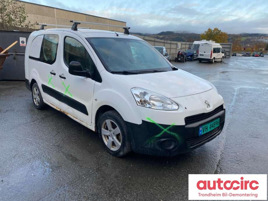 Peugeot Partner 2008-2015 (Type II, Fase 1) , Motorkode: 9H06, Girkassekode: STT