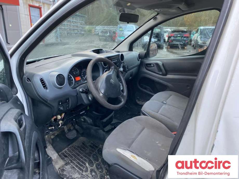 Peugeot Partner 2008-2015 (Type II, Fase 1) , Motorkode: 9H06, Girkassekode: STT