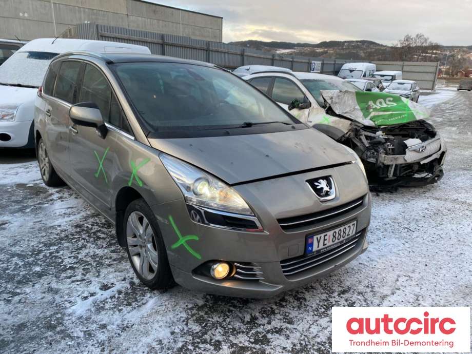 Peugeot 5008 2010-2017 (Type I) , Motorkode: 9HZ, Girkassekode: 