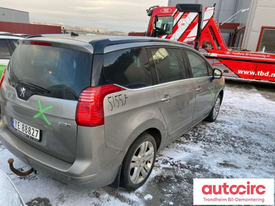 Peugeot 5008 2010-2017 (Type I) , Motorkode: 9HZ, Girkassekode: 