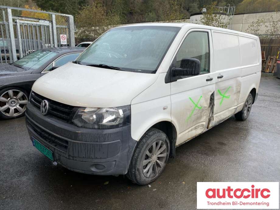 VW Transporter / Caravelle 2009-2015 (Fase 2) (T5) (T5), Motorkode: CAAC, Girkassekode: PAW