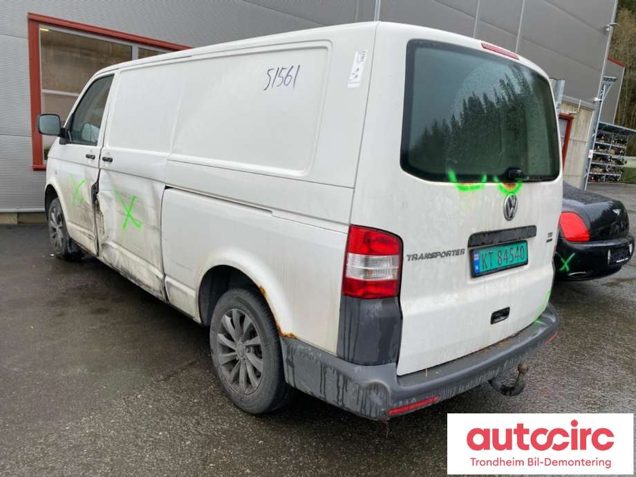VW Transporter / Caravelle 2009-2015 (Fase 2) (T5) (T5), Motorkode: CAAC, Girkassekode: PAW