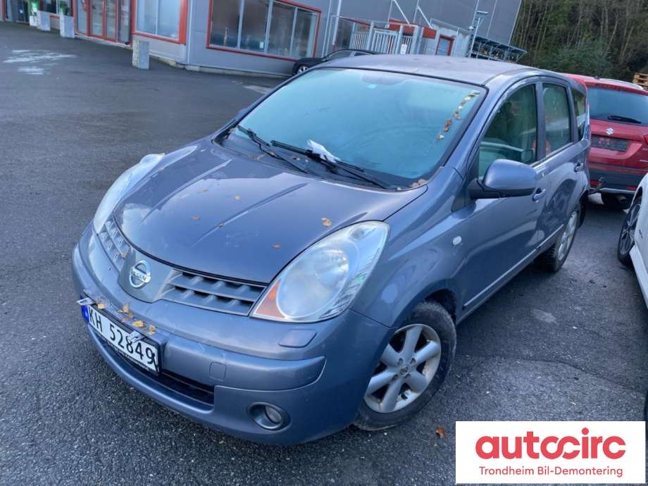 Nissan Note 2006-2013 (Type I) , Motorkode: CR14, Girkassekode: 32010AX603