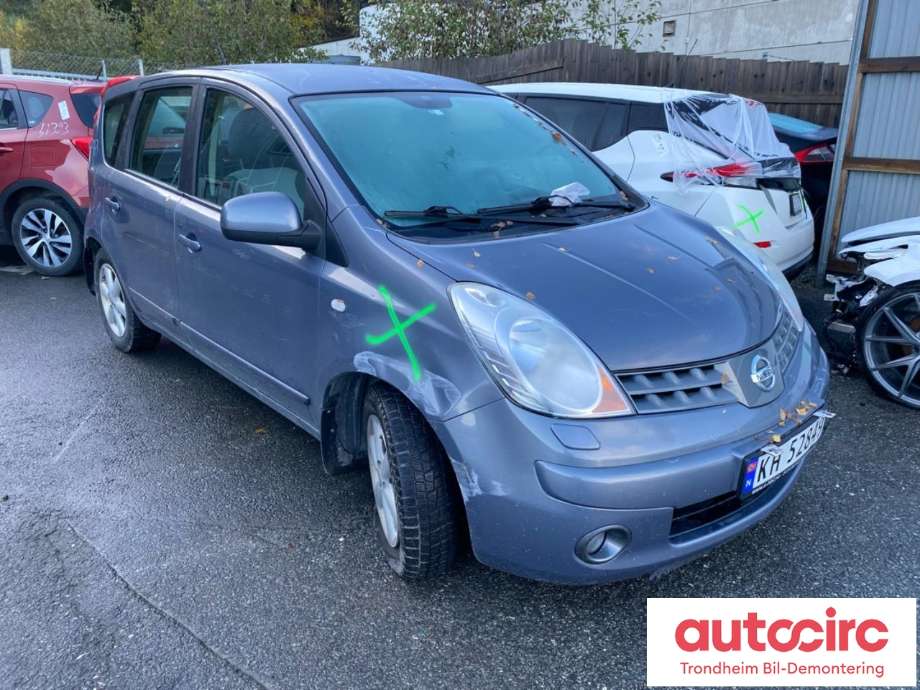 Nissan Note 2006-2013 (Type I) , Motorkode: CR14, Girkassekode: 32010AX603