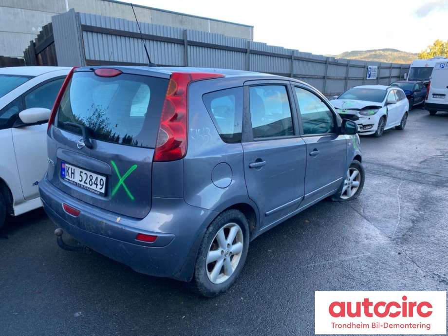Nissan Note 2006-2013 (Type I) , Motorkode: CR14, Girkassekode: 32010AX603