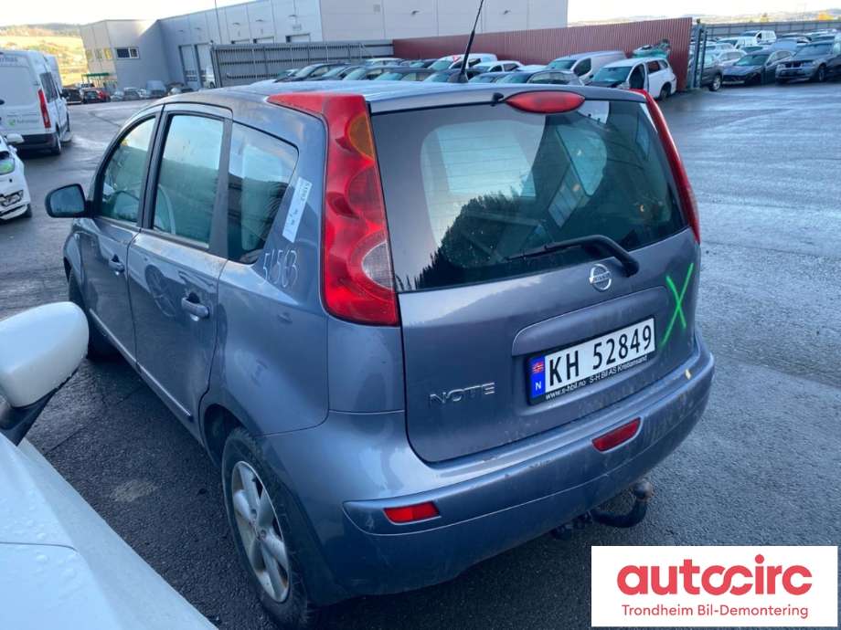 Nissan Note 2006-2013 (Type I) , Motorkode: CR14, Girkassekode: 32010AX603