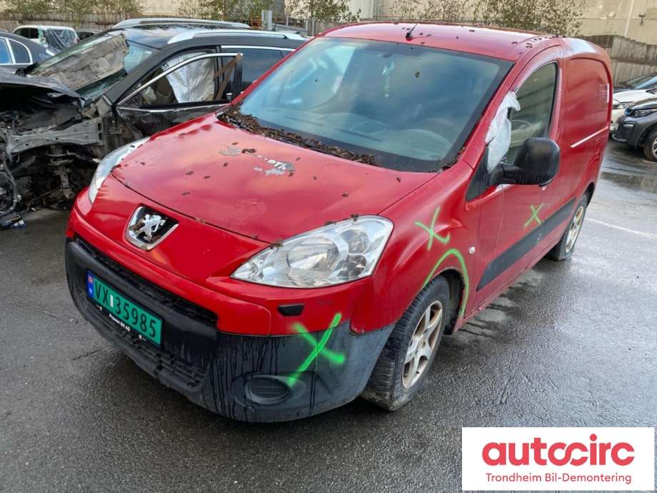 Peugeot Partner 2008-2015 (Type II, Fase 1) , Motorkode: 9HX, Girkassekode: 