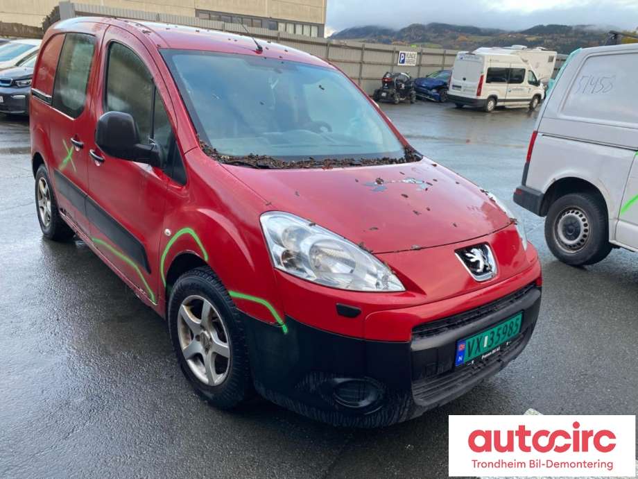 Peugeot Partner 2008-2015 (Type II, Fase 1) , Motorkode: 9HX, Girkassekode: 