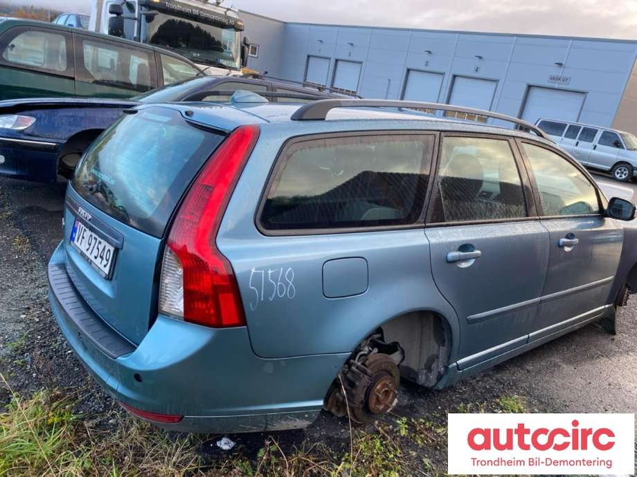 Volvo V50 2007-2012 (Fase 2) , Motorkode: D4164T, Girkassekode: MTX75