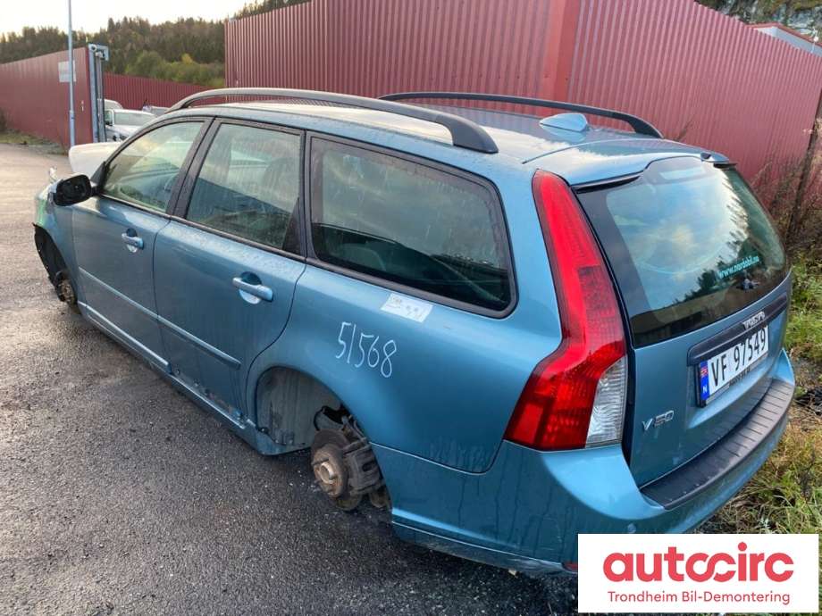 Volvo V50 2007-2012 (Fase 2) , Motorkode: D4164T, Girkassekode: MTX75