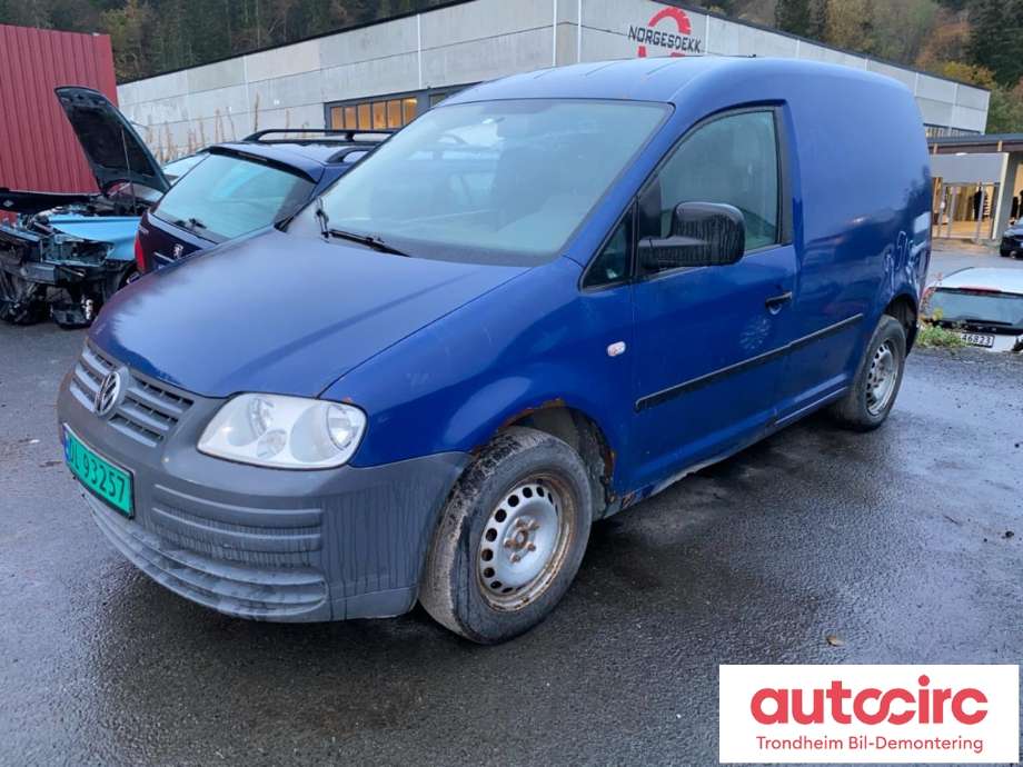 VW Caddy 2004-2010 (Type III, Fase 1) , Motorkode: BST, Girkassekode: JJS