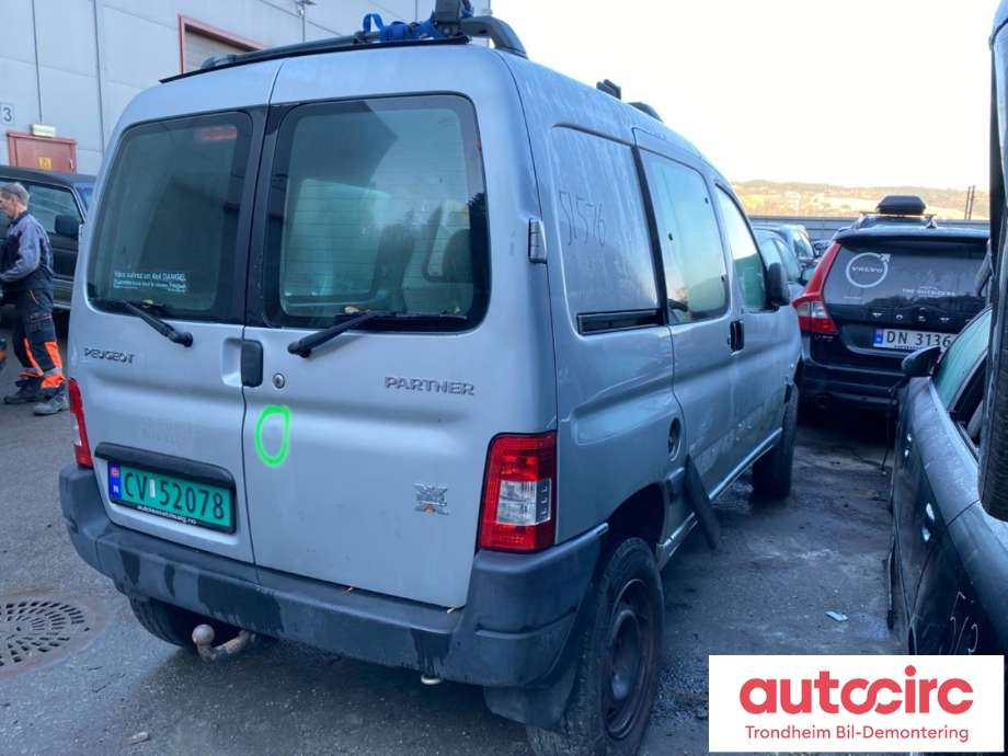 Peugeot Partner 2002-2008 (Type I, Fase 2) , Motorkode: 9HX, Girkassekode: 