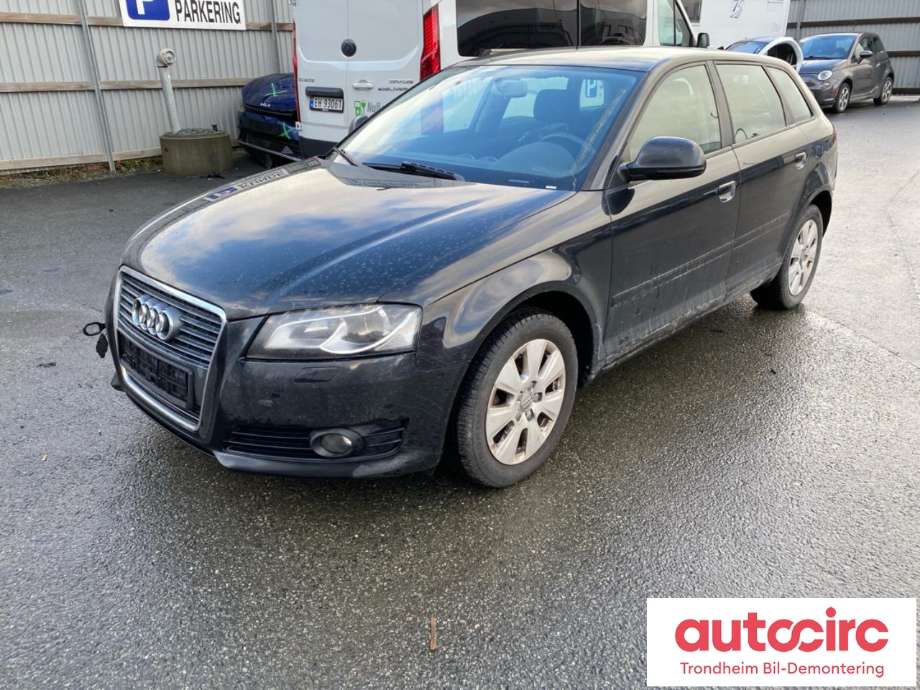 Audi A3 2009-2012 (Type II, Fase 2) , Motorkode: CAY, Girkassekode: 