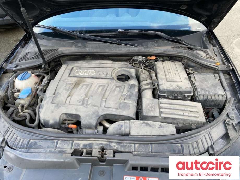 Audi A3 2009-2012 (Type II, Fase 2) , Motorkode: CAY, Girkassekode: 