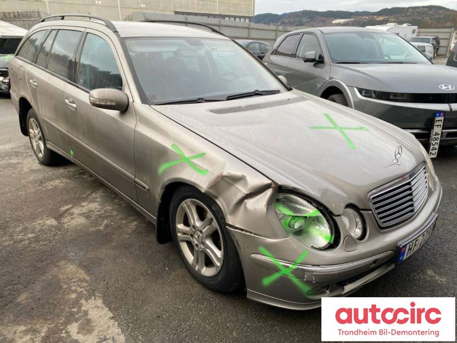 Mercedes E-Klasse 2002-2006 (Fase 1) (W211) (W211), Motorkode: OM642.921, Girkassekode: 722.689