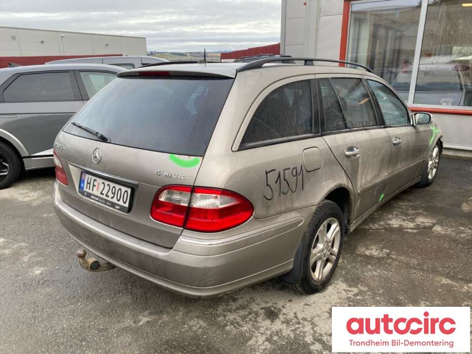 Mercedes E-Klasse 2002-2006 (Fase 1) (W211) (W211), Motorkode: OM642.921, Girkassekode: 722.689