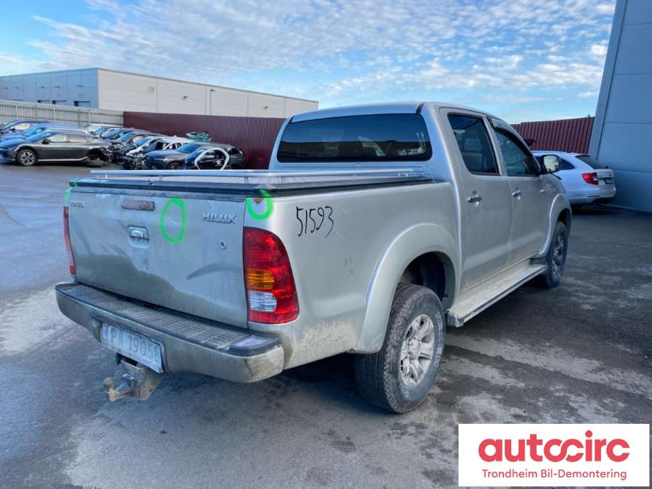 Toyota Hilux 2006-2011 , Motorkode: 1KD-FTV, Girkassekode: 3500071190