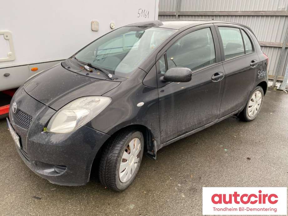 Toyota Yaris 2006-2009 (Type II, Fase 1) , Motorkode: 1KR-FE, Girkassekode: 