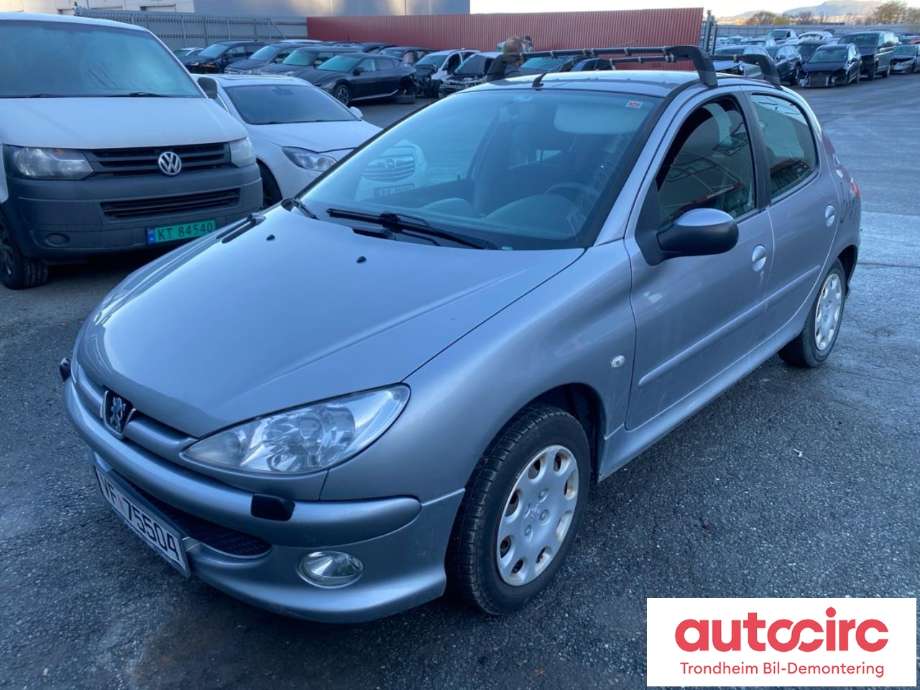 Peugeot 206 1998-2007 , Motorkode: HFX, Girkassekode: 