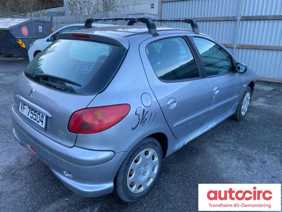 Peugeot 206 1998-2007 , Motorkode: HFX, Girkassekode: 