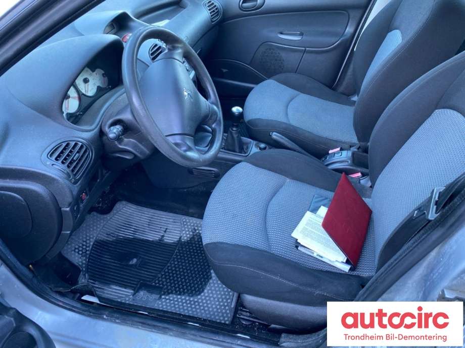 Peugeot 206 1998-2007 , Motorkode: HFX, Girkassekode: 