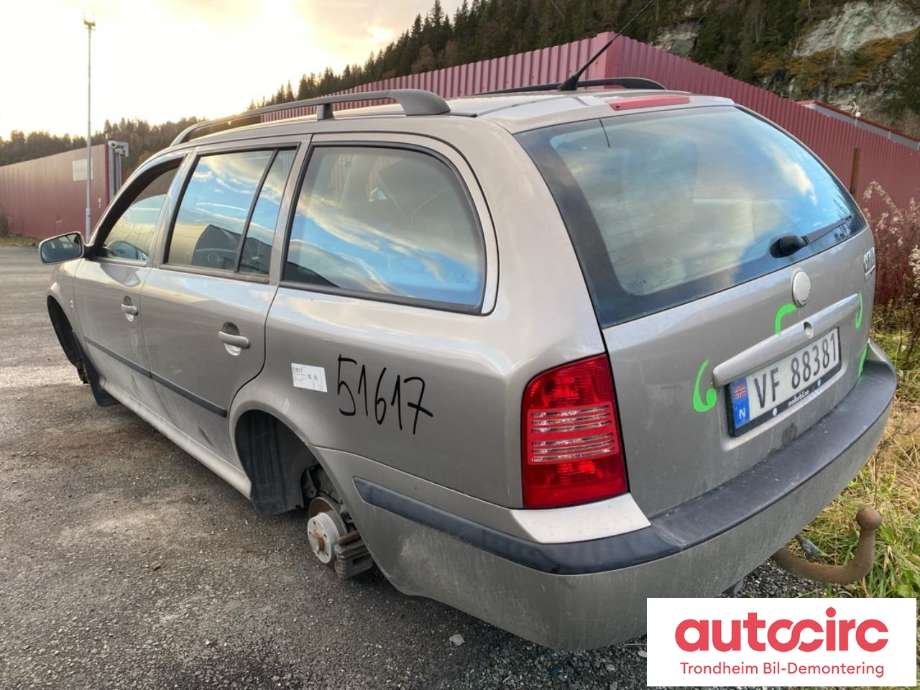 Škoda Octavia 2005-2008 (Type II, Fase 1) , Motorkode: AXR, Girkassekode: JDH
