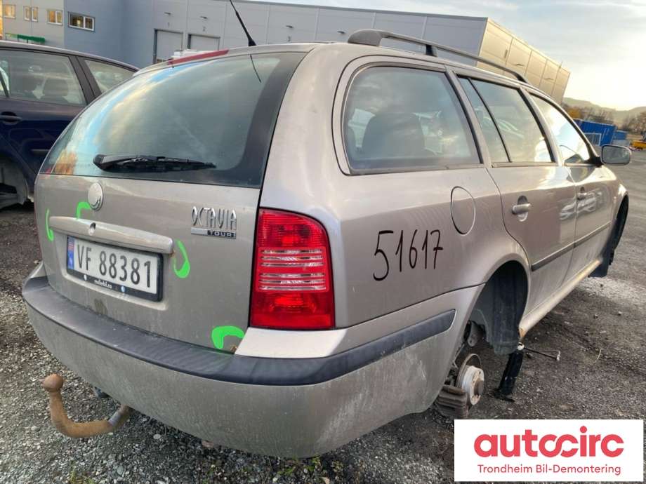 Škoda Octavia 2005-2008 (Type II, Fase 1) , Motorkode: AXR, Girkassekode: JDH
