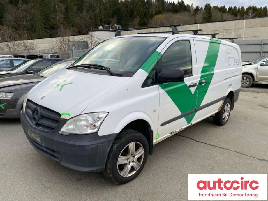 Mercedes Vito/Viano 2010-2014 (Fase 2) (W639) (W639), Motorkode: OM651.940, Girkassekode: 722686
