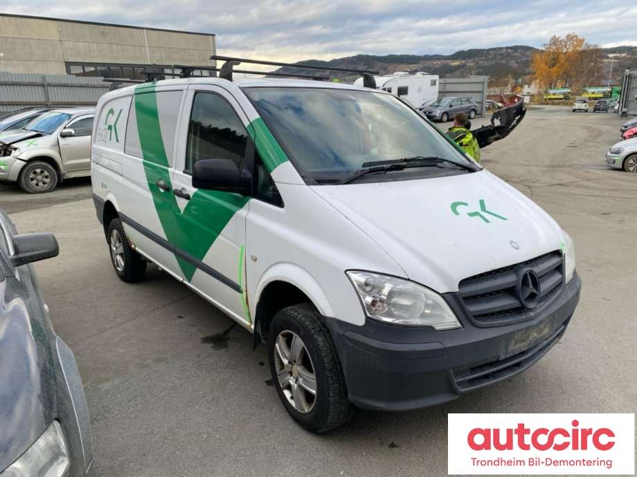 Mercedes Vito/Viano 2010-2014 (Fase 2) (W639) (W639), Motorkode: OM651.940, Girkassekode: 722686