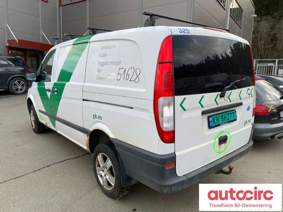 Mercedes Vito/Viano 2010-2014 (Fase 2) (W639) (W639), Motorkode: OM651.940, Girkassekode: 722686