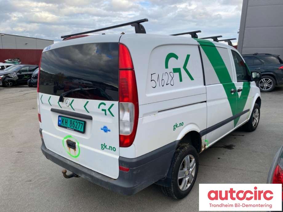 Mercedes Vito/Viano 2010-2014 (Fase 2) (W639) (W639), Motorkode: OM651.940, Girkassekode: 722686