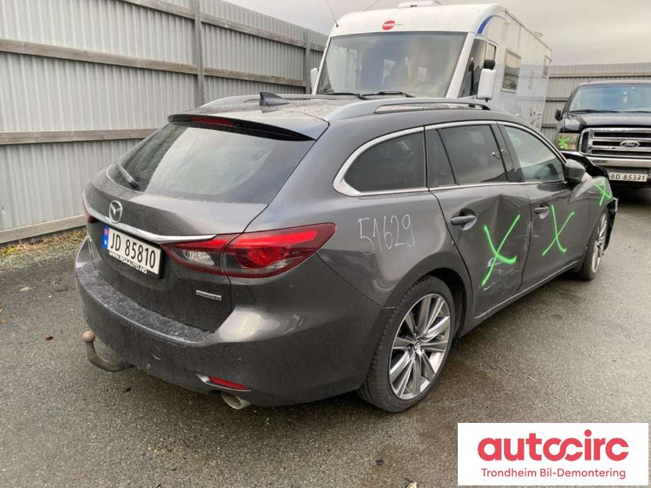 Mazda 6 2018-->> (Type III, Fase 3) , Motorkode: SH, Girkassekode: 