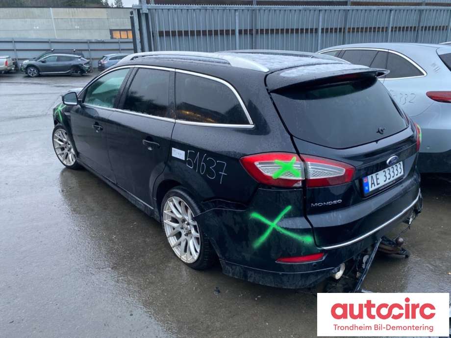 Ford Mondeo 2011-2014 (Type IV, Fase 2) , Motorkode: TXBA, Girkassekode: 6DCT450