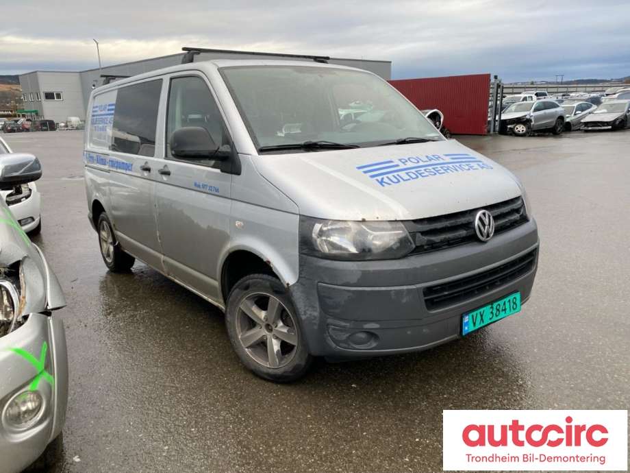 VW Transporter / Caravelle 2009-2015 (Fase 2) (T5) (T5), Motorkode: CAAC, Girkassekode: PAW
