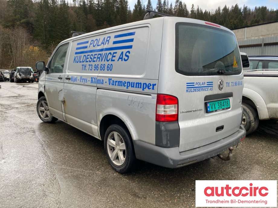 VW Transporter / Caravelle 2009-2015 (Fase 2) (T5) (T5), Motorkode: CAAC, Girkassekode: PAW